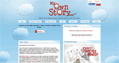 Desktop Screenshot of myownstory.com